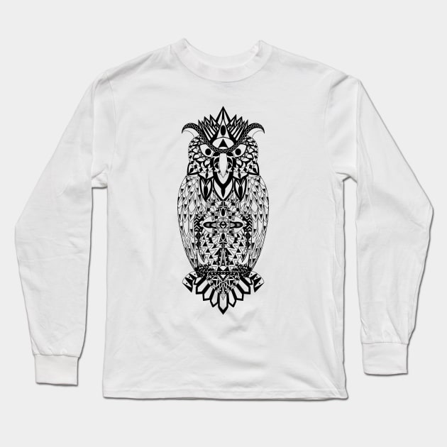 Buho 9 Long Sleeve T-Shirt by jorge_lebeau